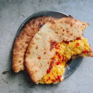 Cheese and Tomato Kulcha