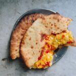 Cheese and Tomato Kulcha