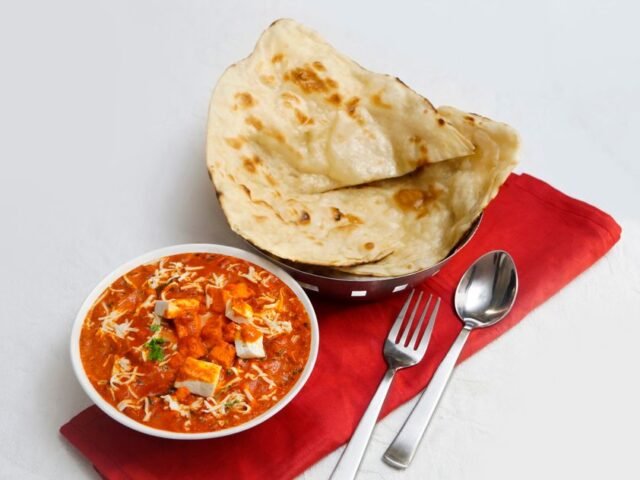 Cheese and Tomato Kulcha